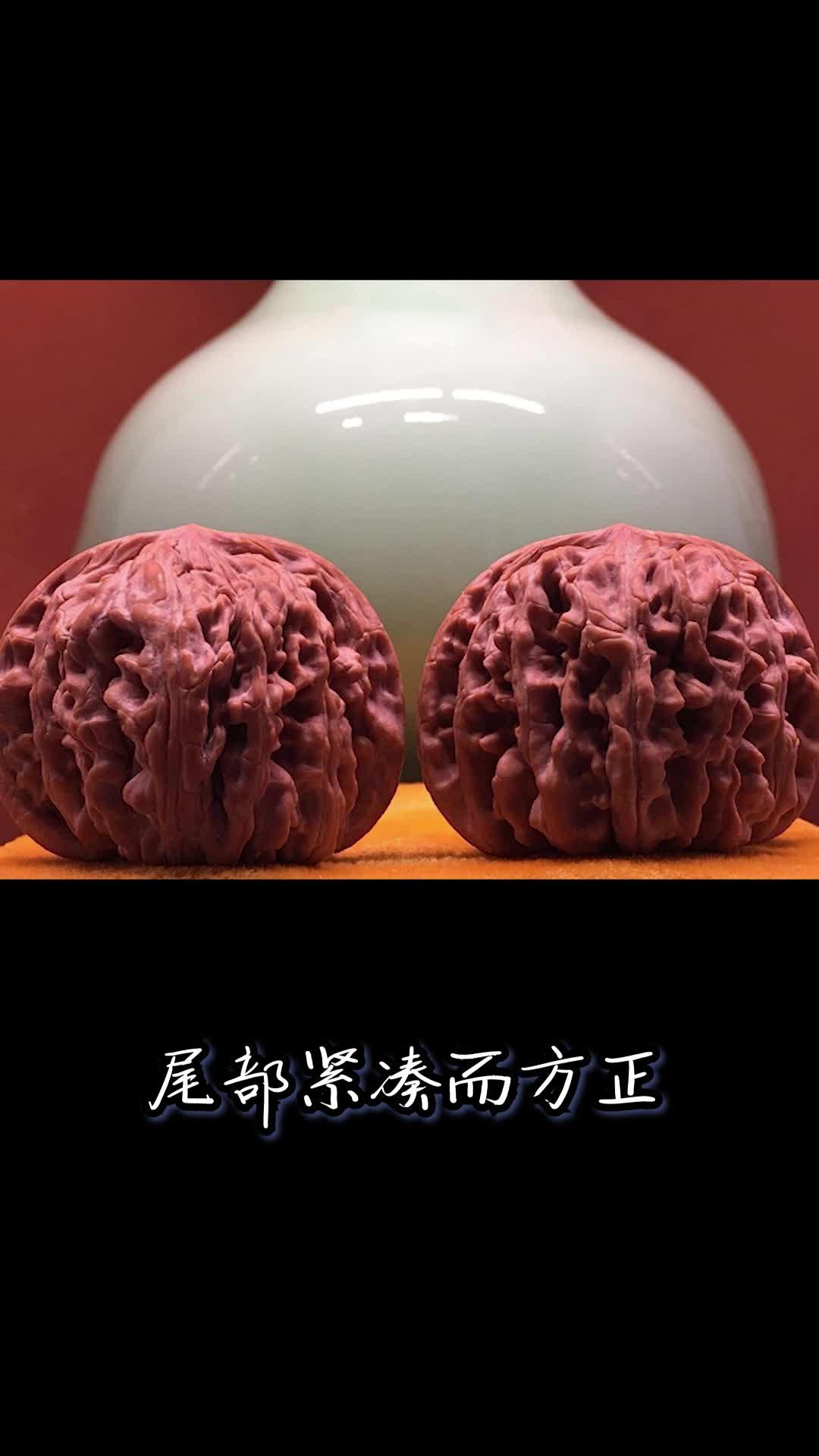 文玩核桃野生小众野狼狮子头