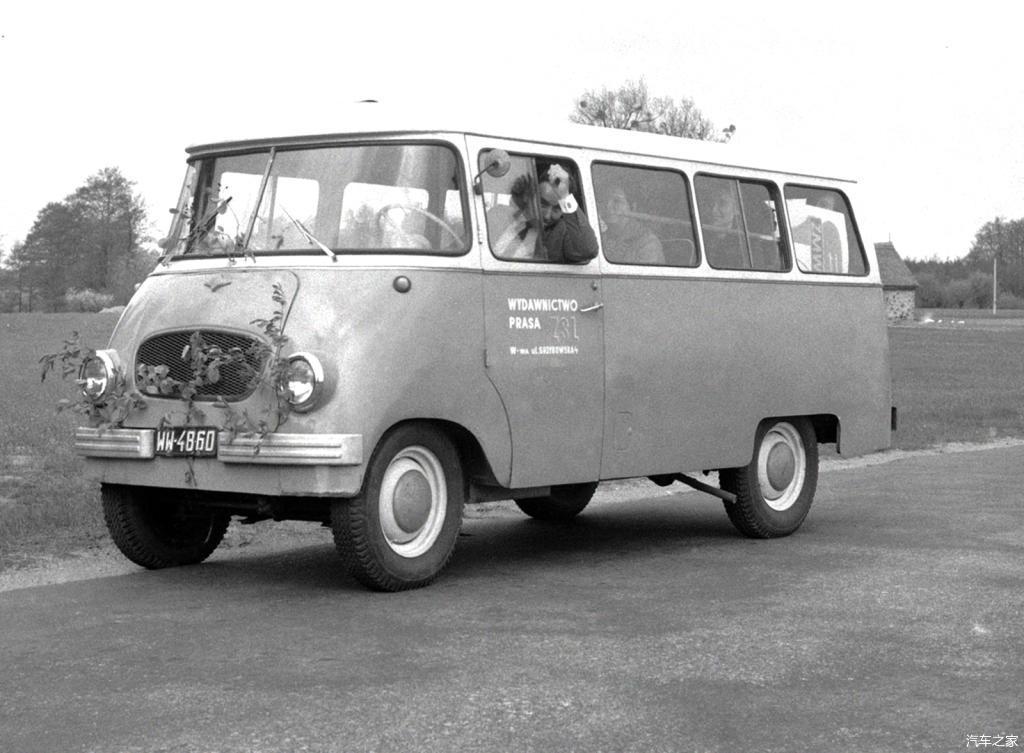 60年代进口的波兰面包车