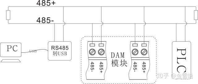 485接口详细接线图