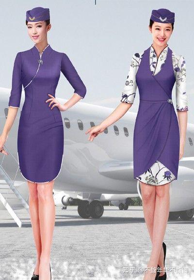 高铁乘务员制服设计空姐空少服装设计
