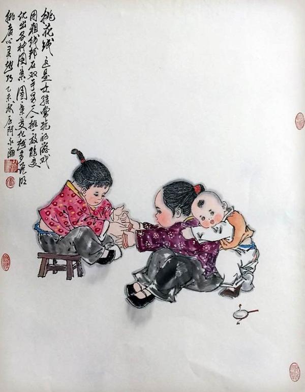 这23幅童趣画哪些是属于你童年的记忆?领回去让他们重新陪伴你的身边
