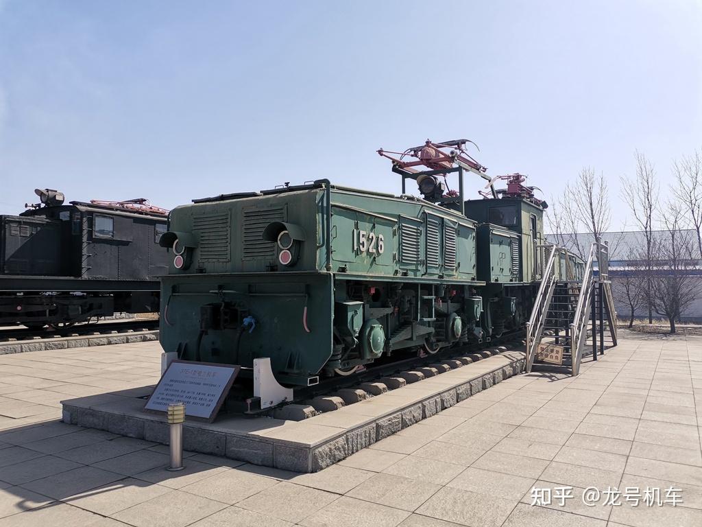 中国抚顺煤矿博物馆37e1型1526号电力机车