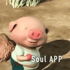 [图片] [图片] 先来一组前段时间很火的小猪跑步的图