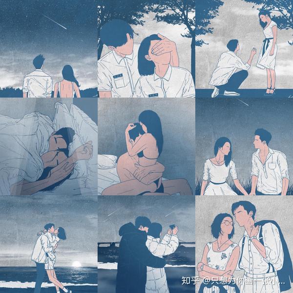 韩国插画师 |  kwon__a