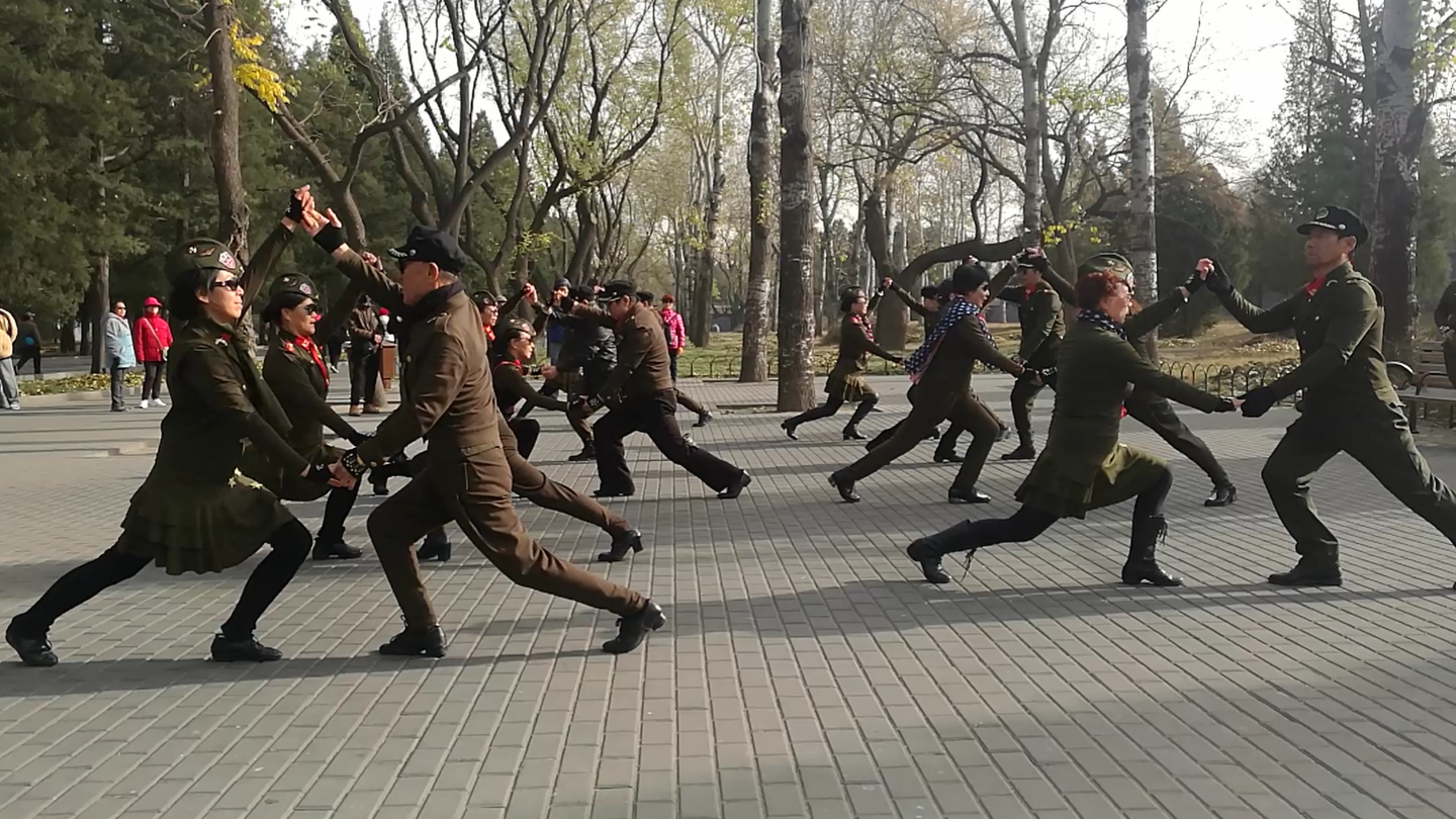 天坛穆木水兵舞《第三套》