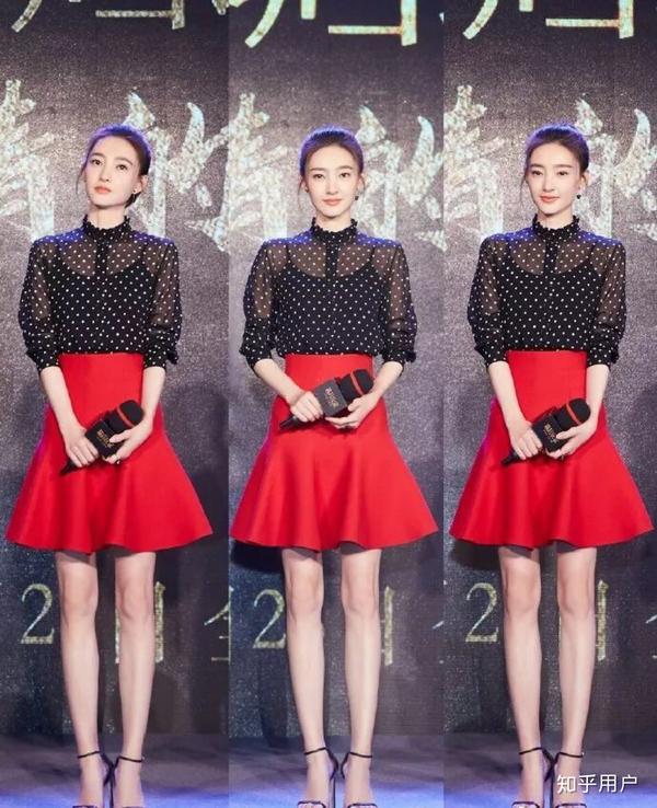 中国女明星里谁的腿特别好看?