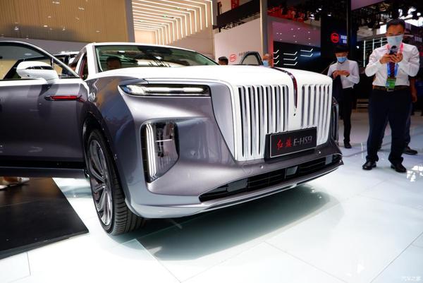 2020北京车展实拍 红旗e-hs9再次刷新国产豪华车新高度