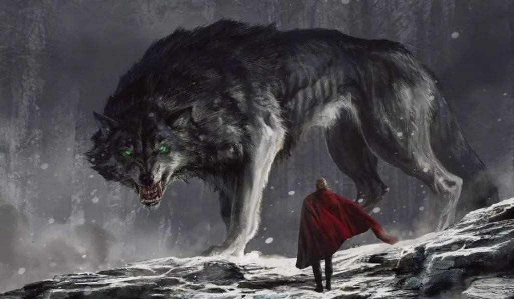 世界上最厉害的狼,北欧神话中,一口吃掉奥丁的芬里尔