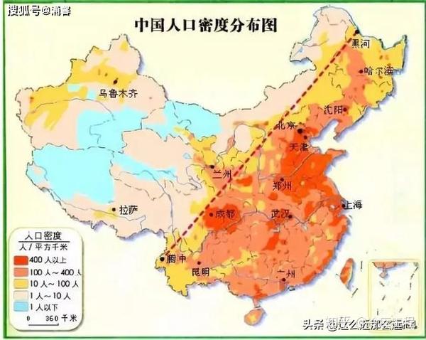 中国人口那么庞大14亿人是怎么分布的