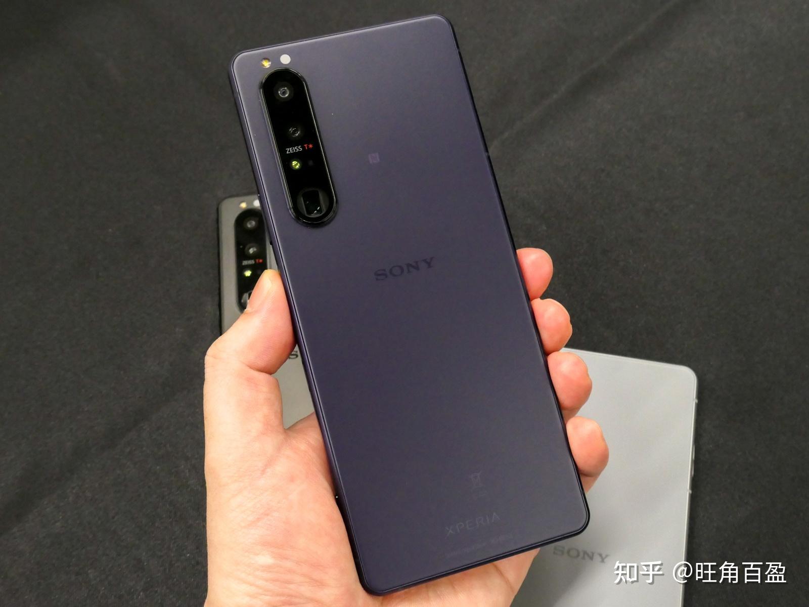 索尼xperia1 iii 256g有黑色,紫色,灰色!