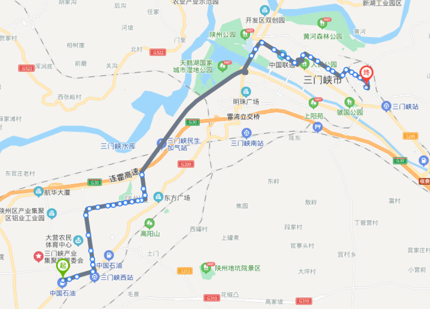 河南三门峡火车西站25路公交车路线:首末班:06:40-18:00:三门峡职业