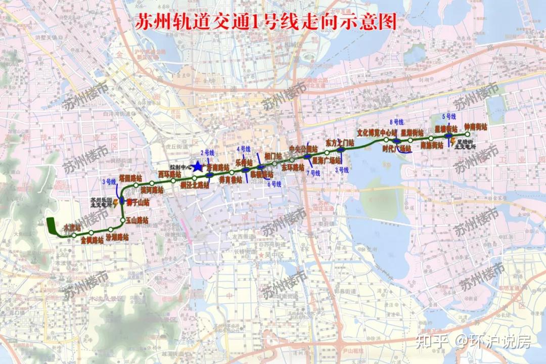 苏州27条地铁线路全曝光