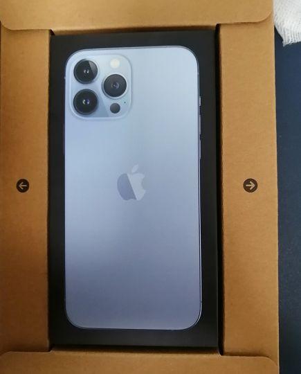 翘首期盼一个月苹果官网买的iphone13promax终于到货