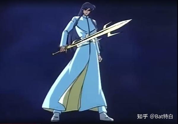 图为动画《风魔小次郎》,网上能找到的该漫画的分辨率都低得惊人