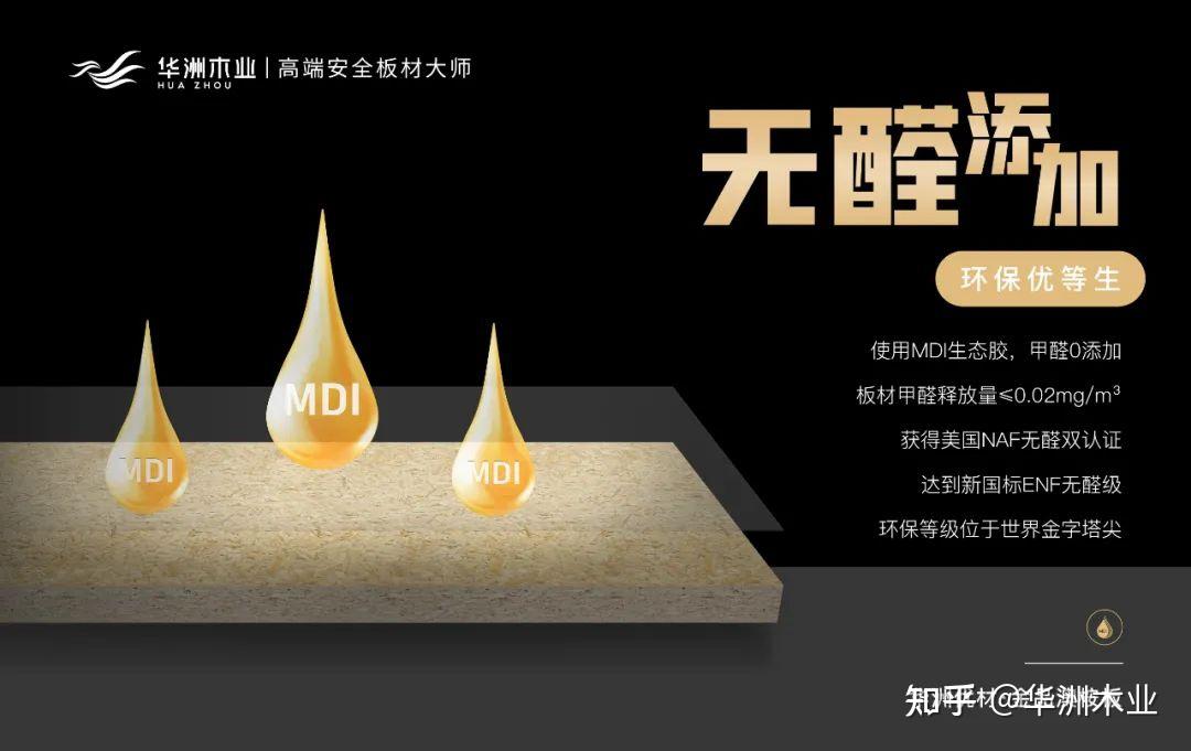 无醛添加环保标准达到国标enf无醛级华洲金品澳桉板使用mdi无醛生态胶
