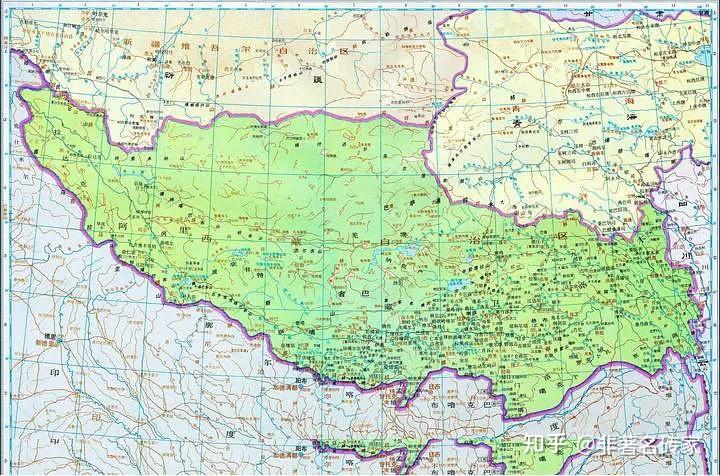 清朝的全盛时期地图是最完美的1820年嘉庆二十五年的地图