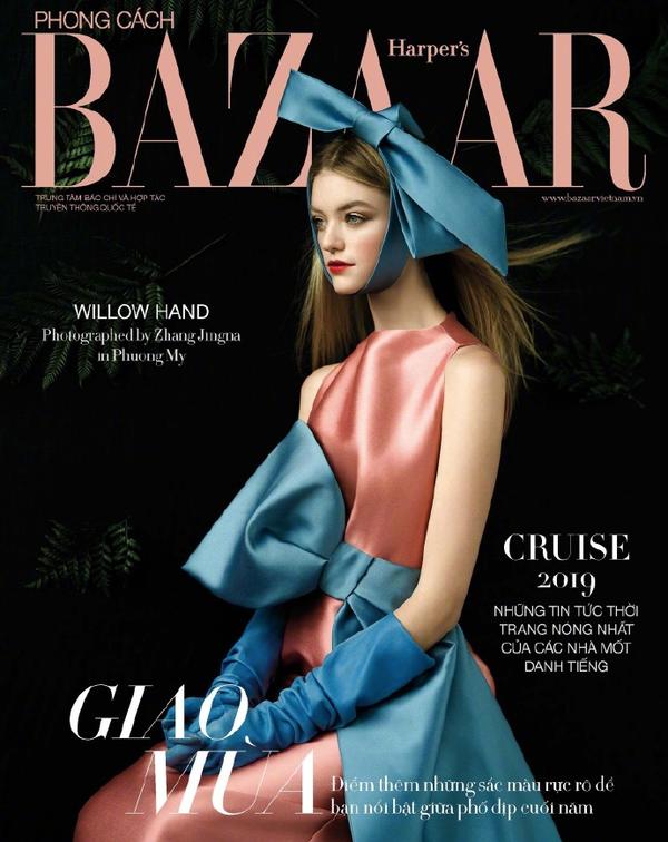 harper's bazaar vietnam november 2018 cover