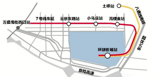 不仅如此,北京环球影城还有施园枢纽站,施园公交首末站,文旅区西区