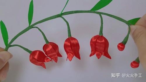 丝带又来挑事变成惊艳的铃兰花也叫山谷百合看完你肯定喜欢