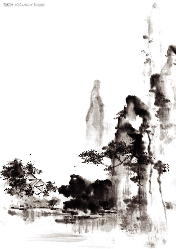 有没有你认为好看的水墨画壁纸?