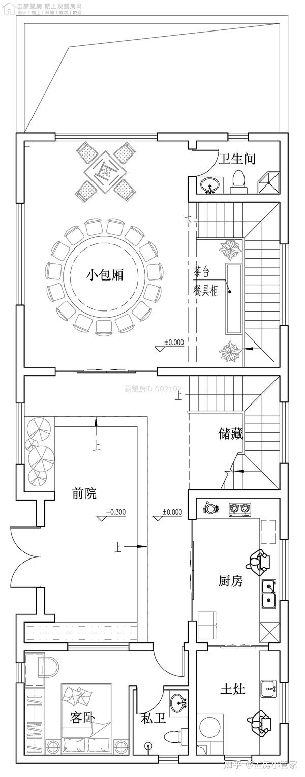 地下室平面图地下室以娱乐休闲功能为主,设置的ktv,品酒室和酒窖