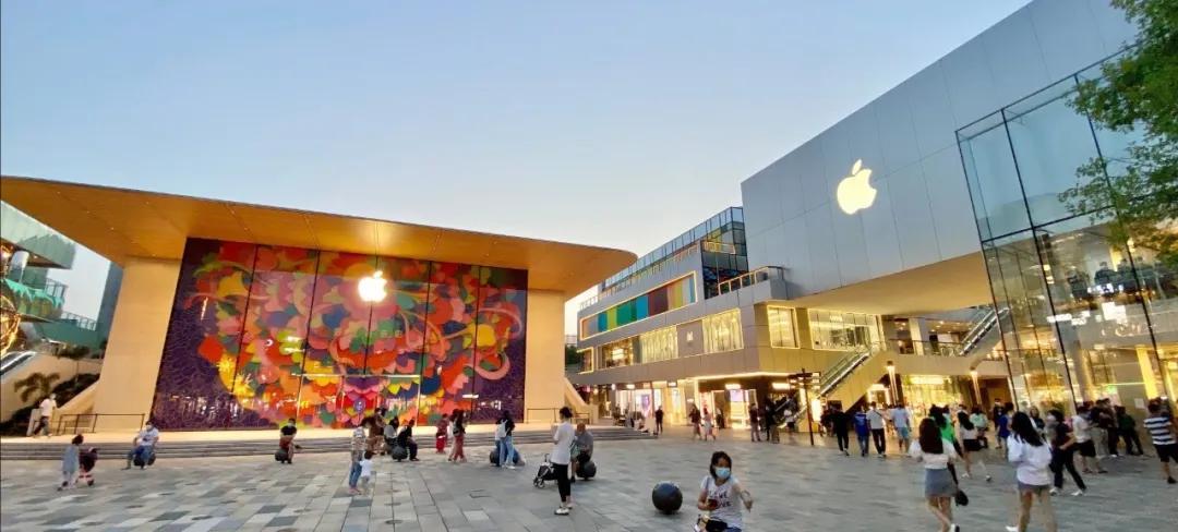 苹果中国第一家apple store升级版开业,又刷屏!