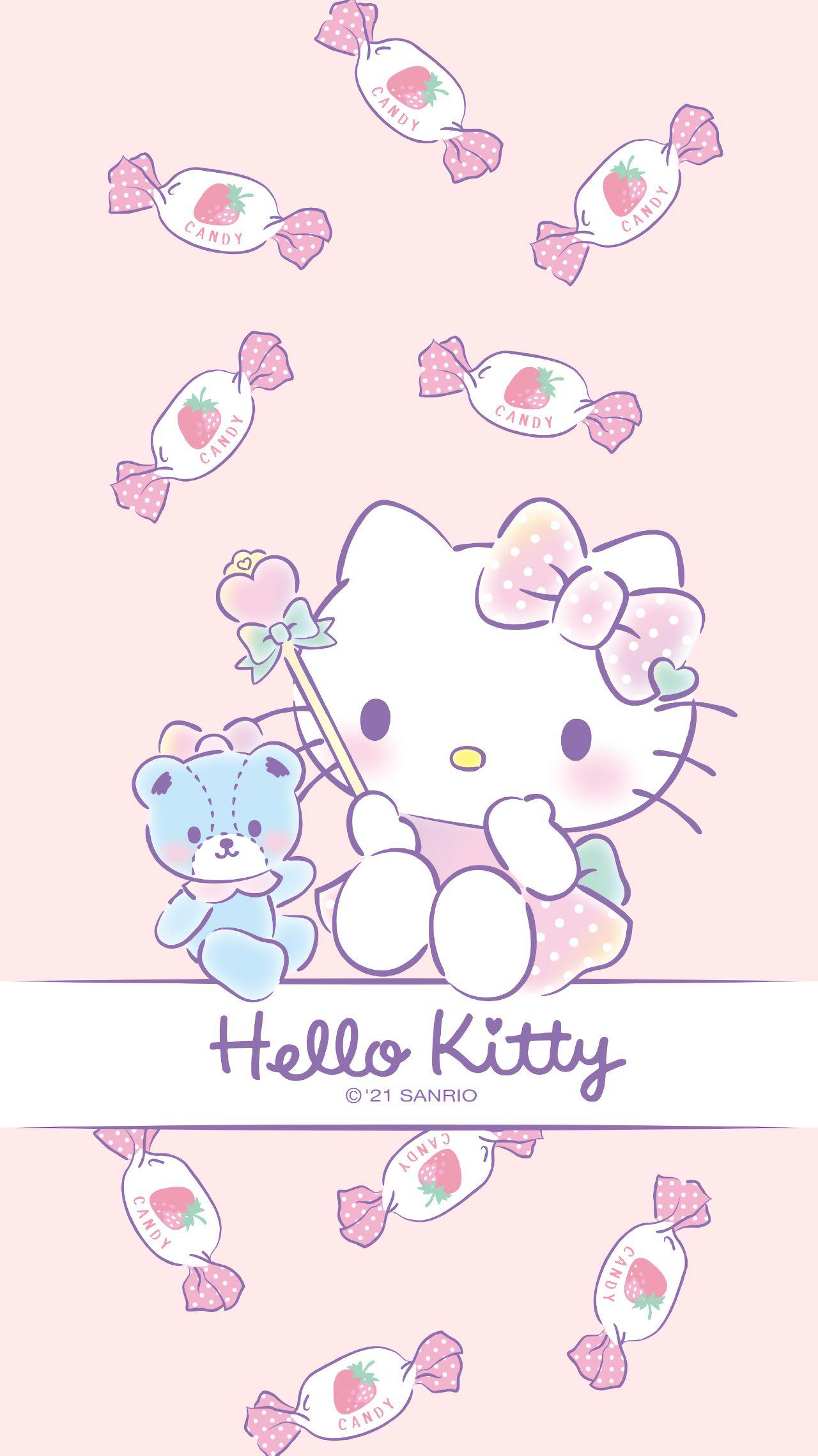 三丽鸥hollekitty手机壁纸粉丝少女心