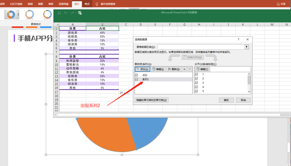 然后我们关掉excel表格,得到下方这个新的环形图.