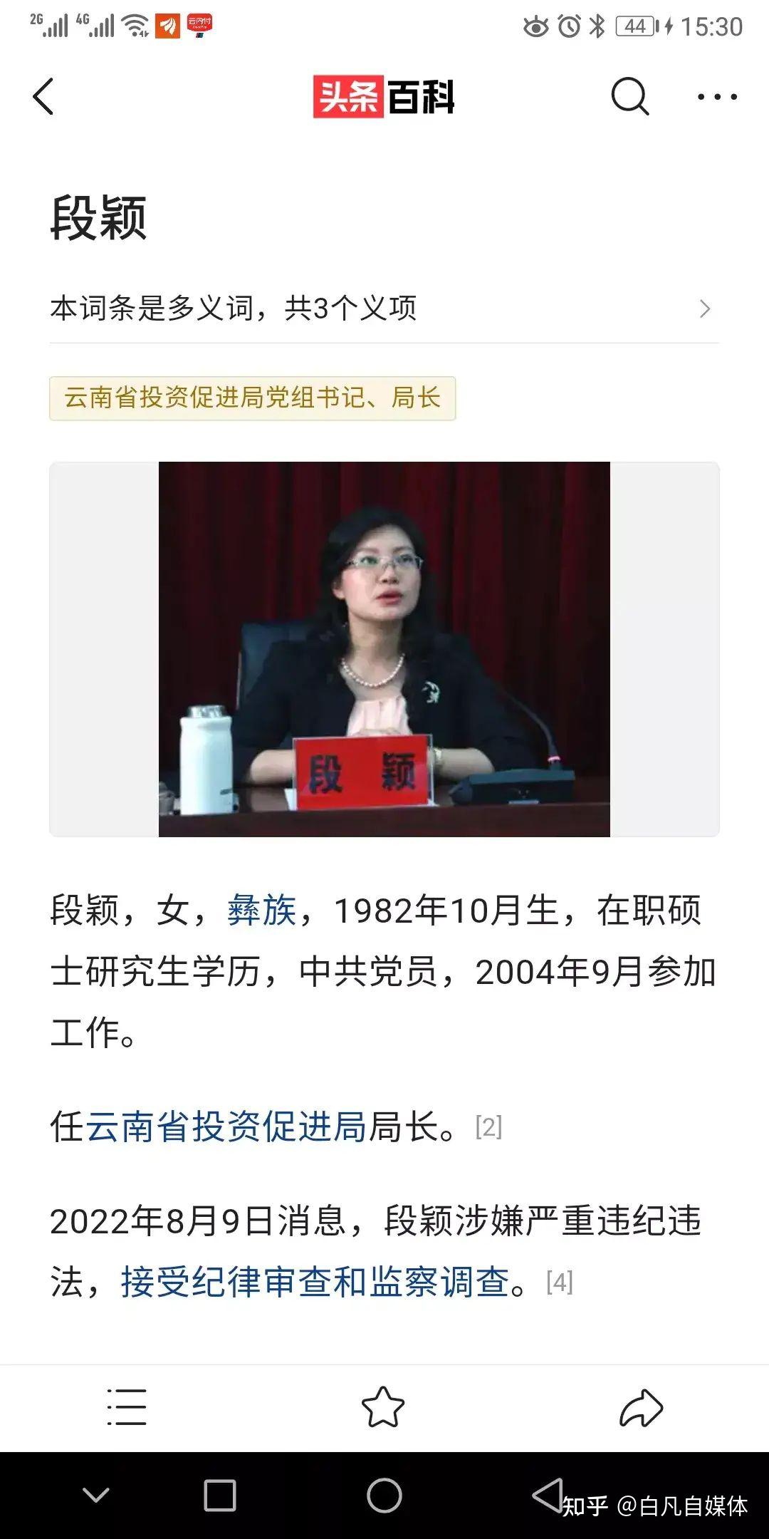 云南80后女厅官严重违纪违法被查