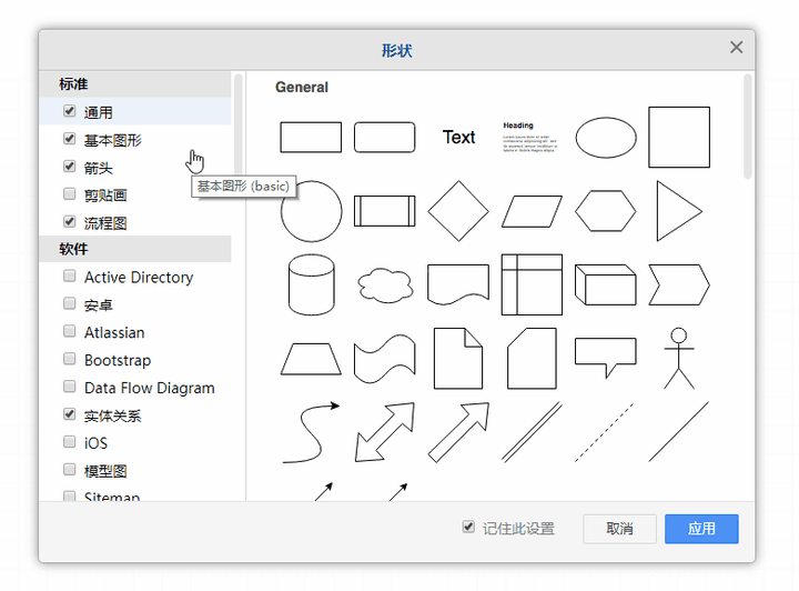 点击上面的导出,就可以保存下来了,保存格式支持jpg,png,svg,pdf