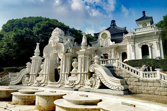 广东热门旅游景点珠海圆明新园旅游攻略低音号导游