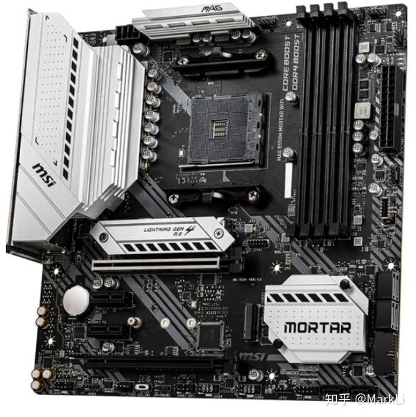 微星 msi mag b550m mortar wifi迫击炮主板