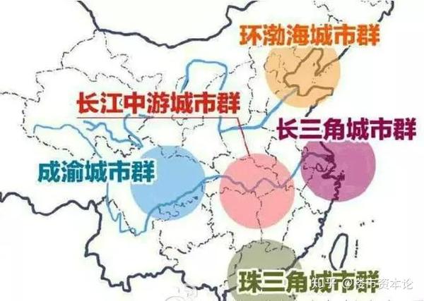 1,国家级城市群