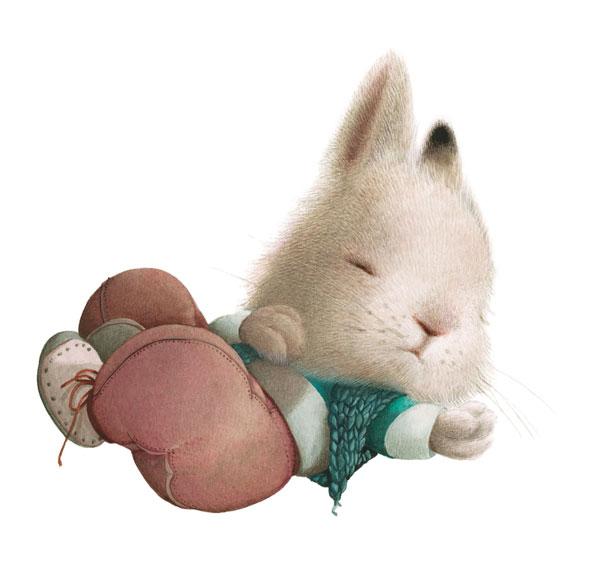 海贝卡的小兔子,震撼人心的唯美画作