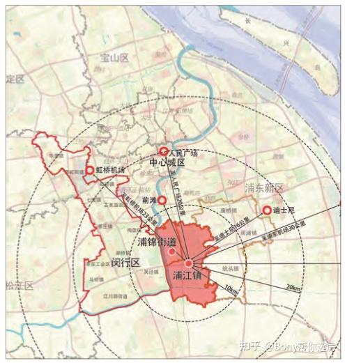 图片来自闵行区浦江新市镇整体规划