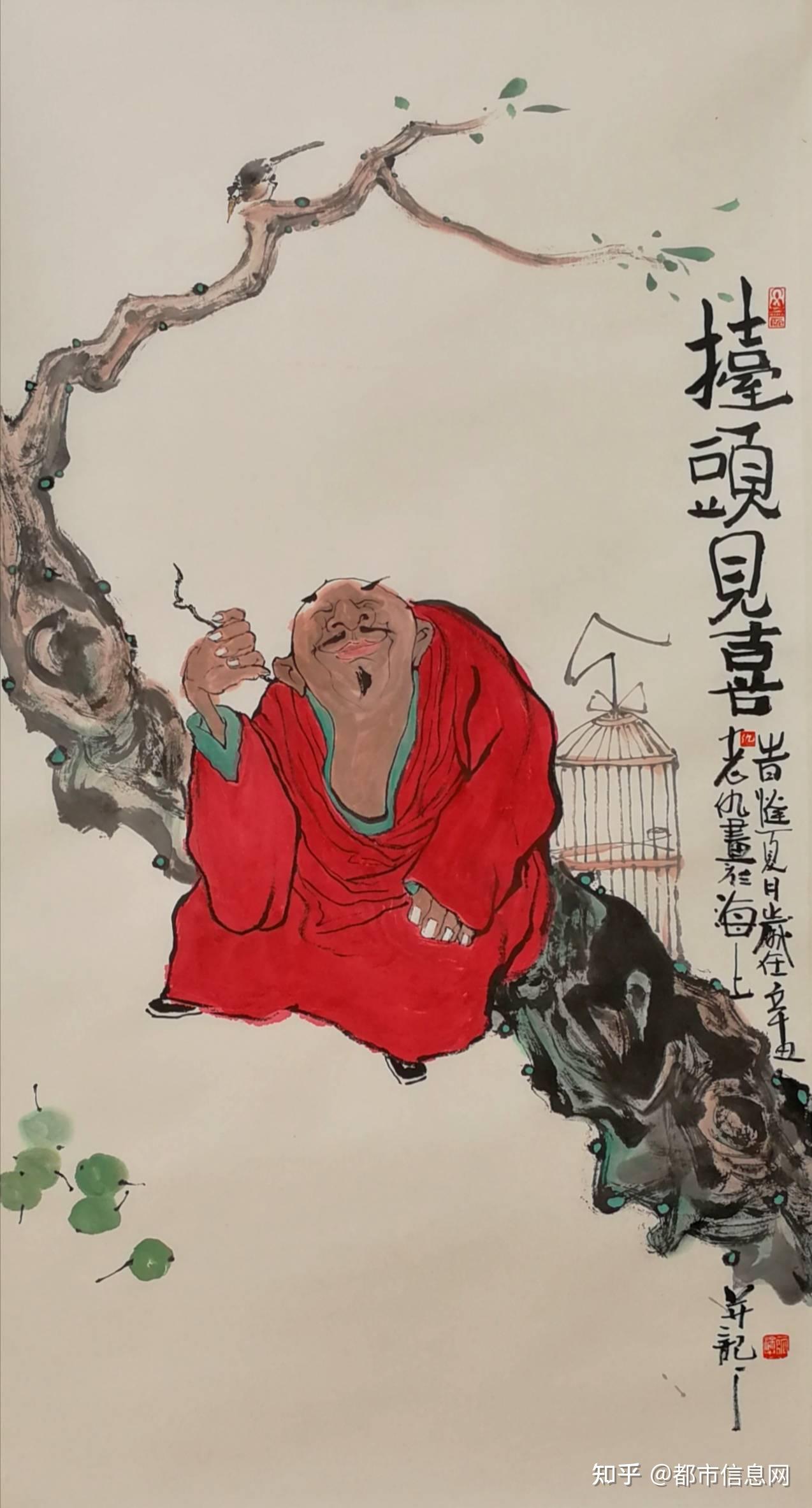 著名画家仇黎明携禅意人物画作及父亲仇志海生前三件黑陶力作助力艺博