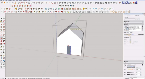 sketchup草图大师零基础入门教程【草图大师入门教程】