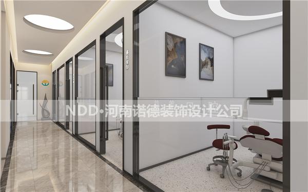 新乡口腔诊所设计公司益美口腔诊所设计案例口腔诊所设计效果图