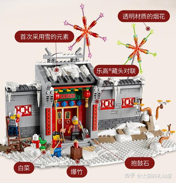 乐高(lego)积木 年的故事 8岁 80106 儿童玩具 男孩女孩生日新年礼物