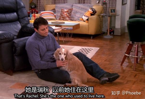 rachel 搬走后,伤心的joey