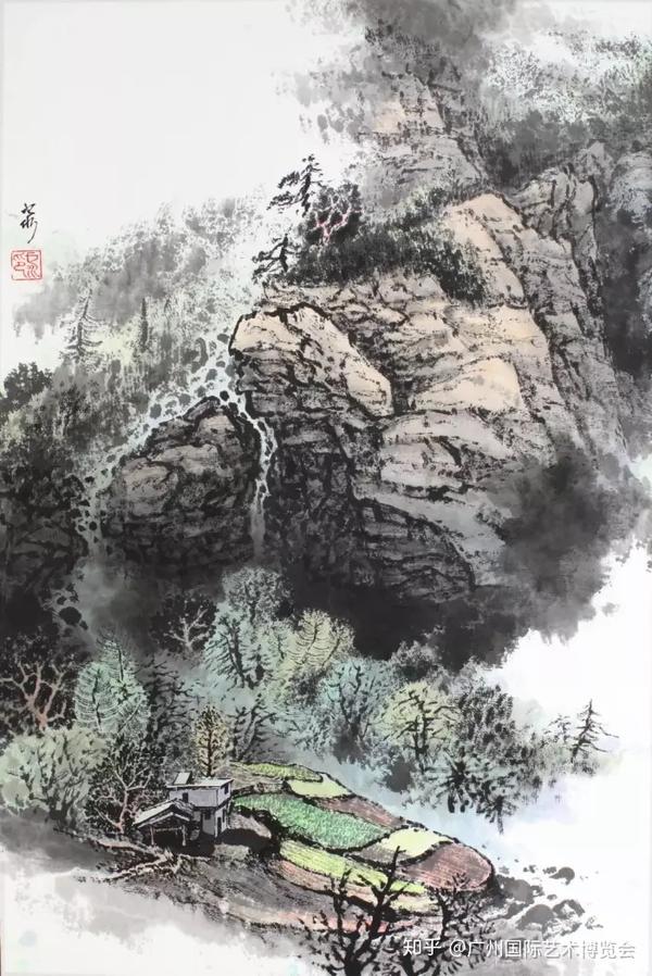 邓初夏:探索中国画传统技法与现代审美意识