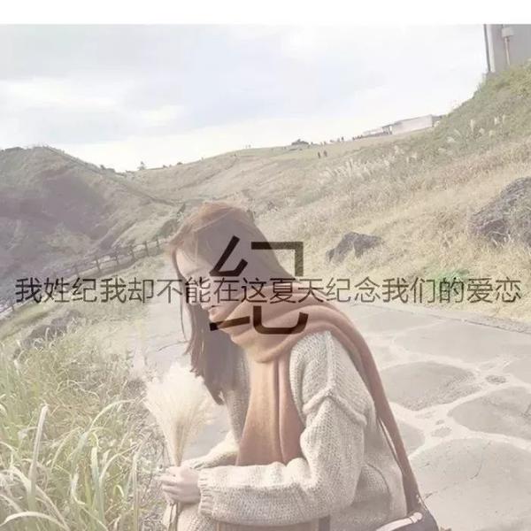 头像:微信半透明姓氏头像