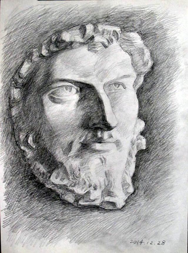 美术生们画的石膏像「亚历山大」是何方人物?