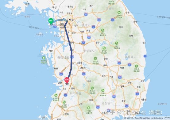 益山特性化校区(全州方面汽车–湖南第一门–木川洞检查站–益山警察