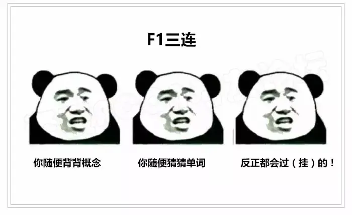 用了这批表情包6月a考稳了