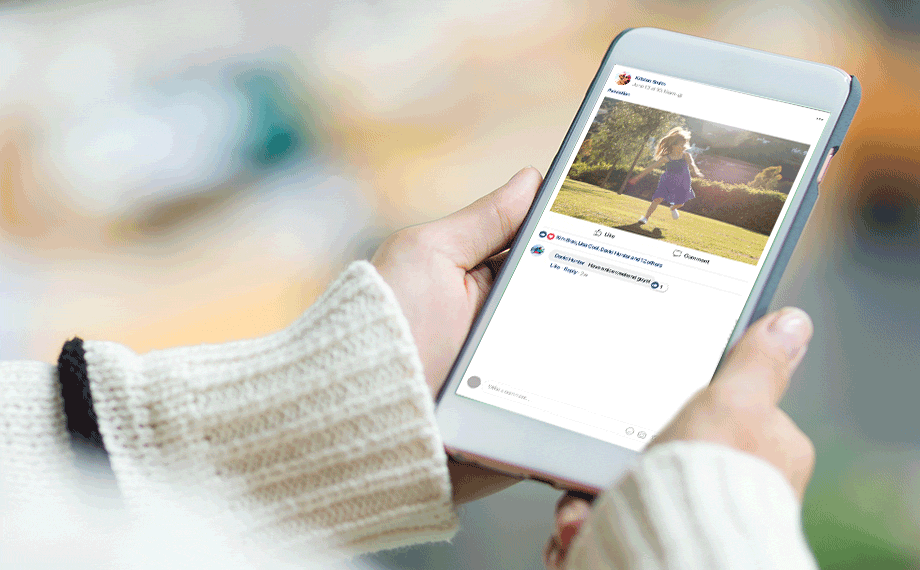 制作动画社交帖子 通过使用静态或动画文本修饰视频剪辑,创建一个