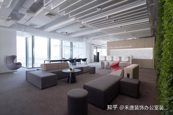 130平办公室装修效果图