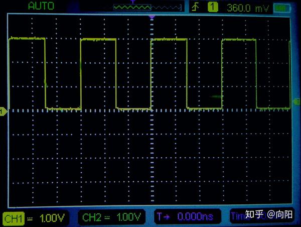 pd12波形,纵向1v每格,横向50ms每格