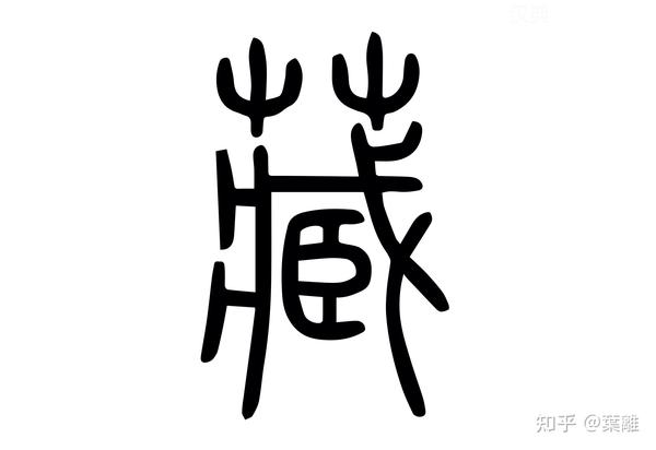 每日汉字 "藏" 三藏是什么?