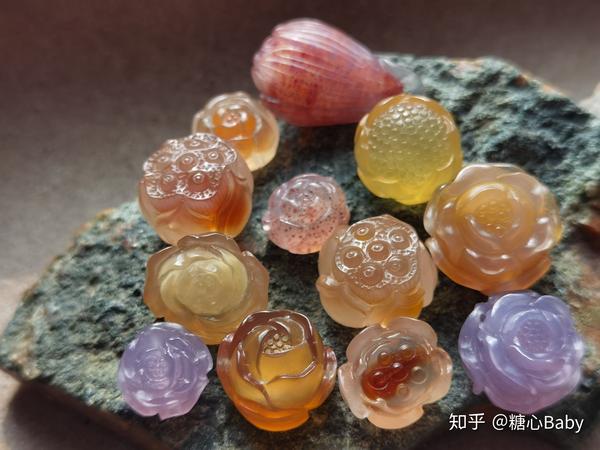 阿拉善戈壁糖心玛瑙(成品雕件)